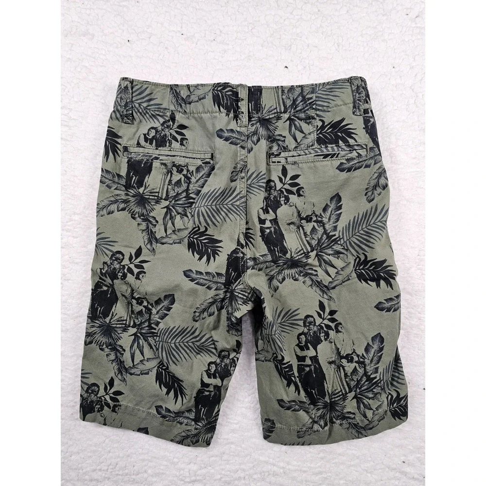 Gap Star‎ Wars Boys Shorts Size 10 Desert Cactus Tropical Character Print